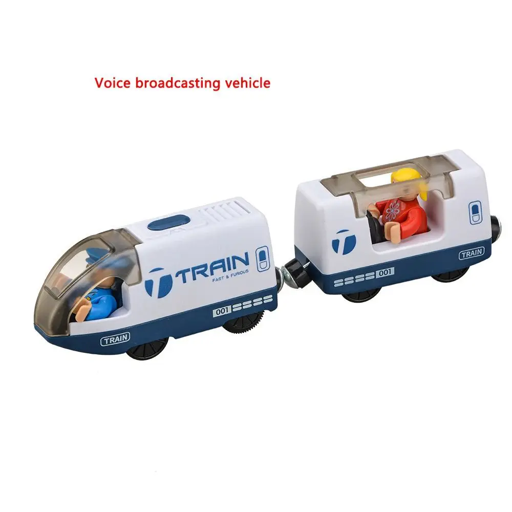 Autospeelgoed Nieuw ontwerp Grappig Compatibel met Brio Toys Trein Houten treinbaan Werkt op batterijen