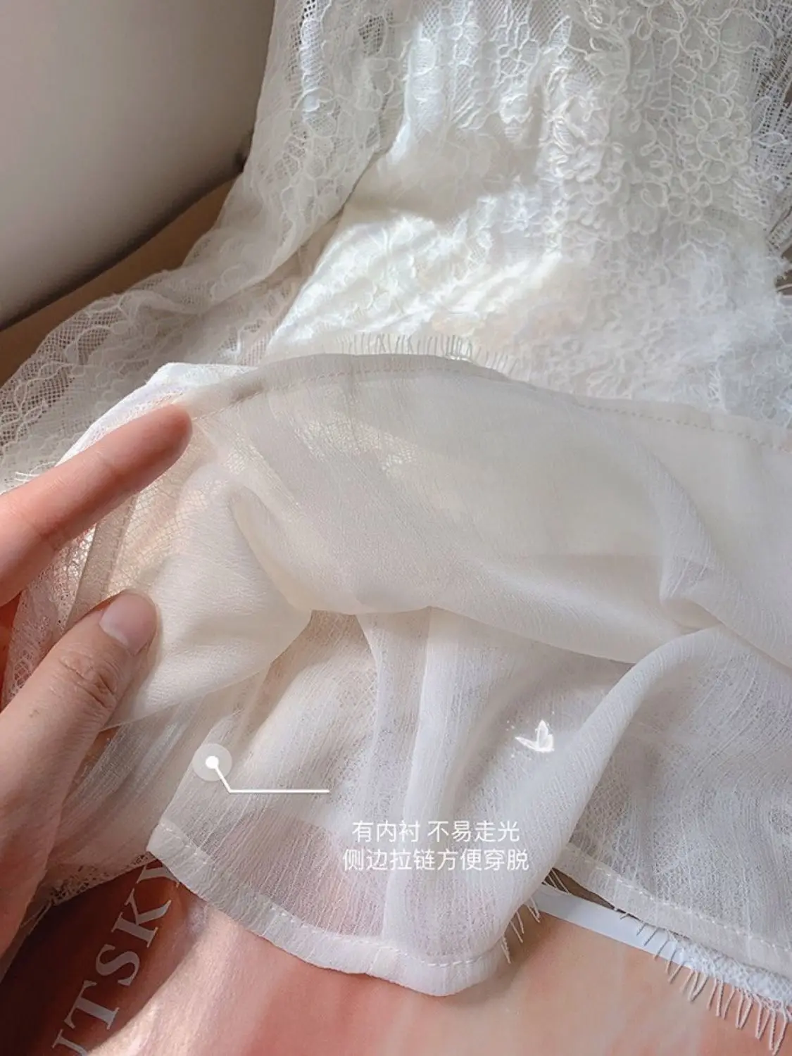 Seksowny, dekolt w szpic, przemysł ciężki, łączony koronkowy sweter damski, nowy temperament, wszechstronny top z długim rękawem