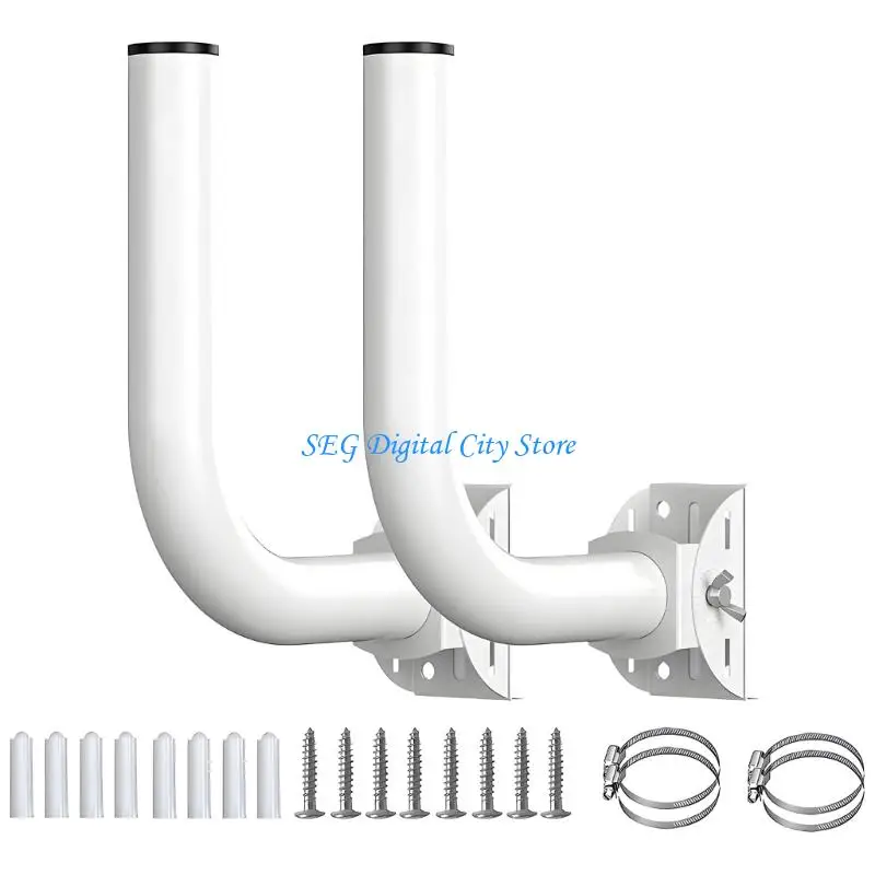 U75B Wireless Bridge Mounting Bracket Metal J Poles for Camera Installation