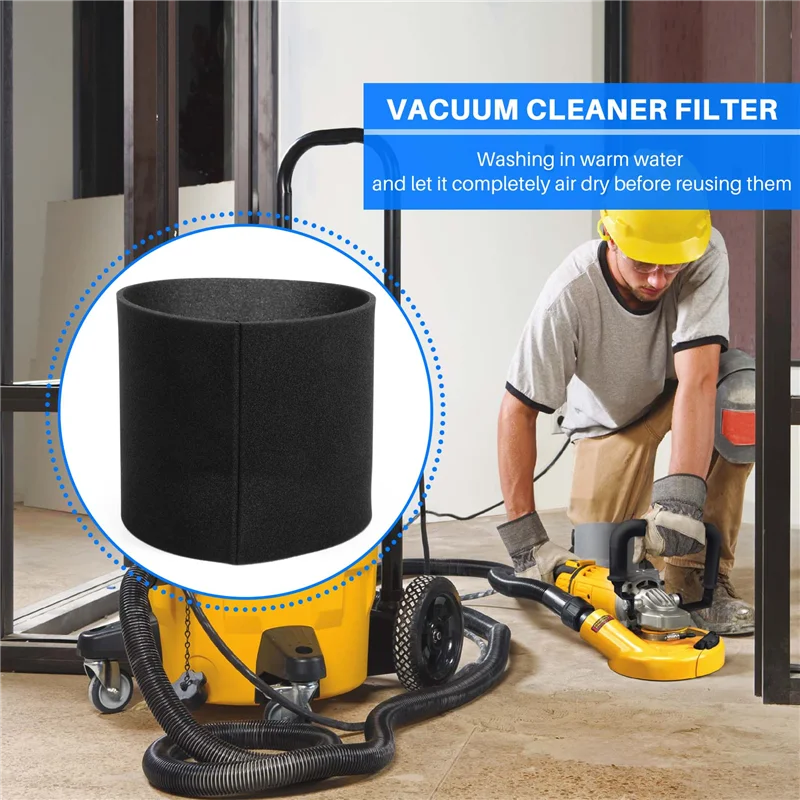 YCOC-5 confezioni di set di schiuma 90585 filtri in schiuma VF2001, adatti alla maggior parte degli aspirapolvere Shop-Vac, Vacmaster e Genie Shop