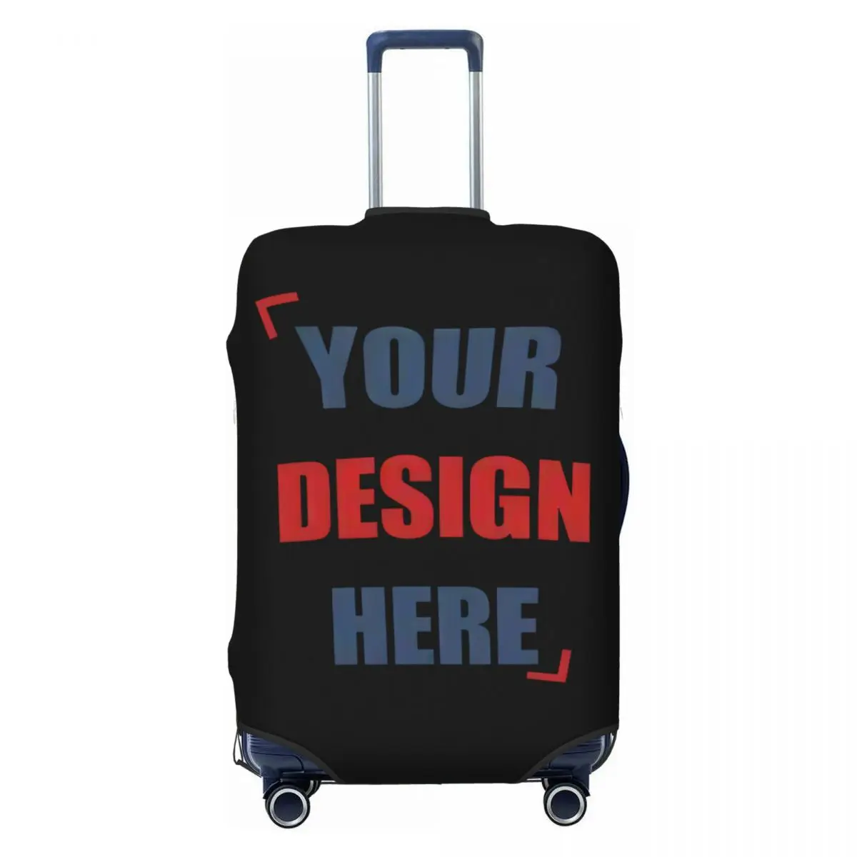Your Design Here Suitcase Cover Flight Travel Fun Luggage Accesories Protector