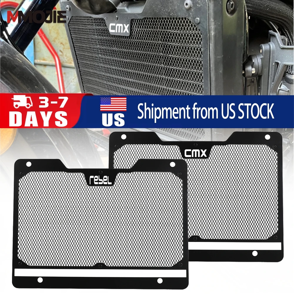 شبكة المبرد الحرس الشواية غطاء للحماية لهوندا CMX1100 المتمردين DCT دراجة نارية CMX 1100 المتمردين 2020 2021 2022 2023 2024 2025