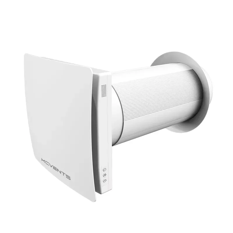 KCVENTS Residential HRV System Whole House Fresh Air Heat Recovery Ventilation Unit With Motor Low Noise And Maintenance