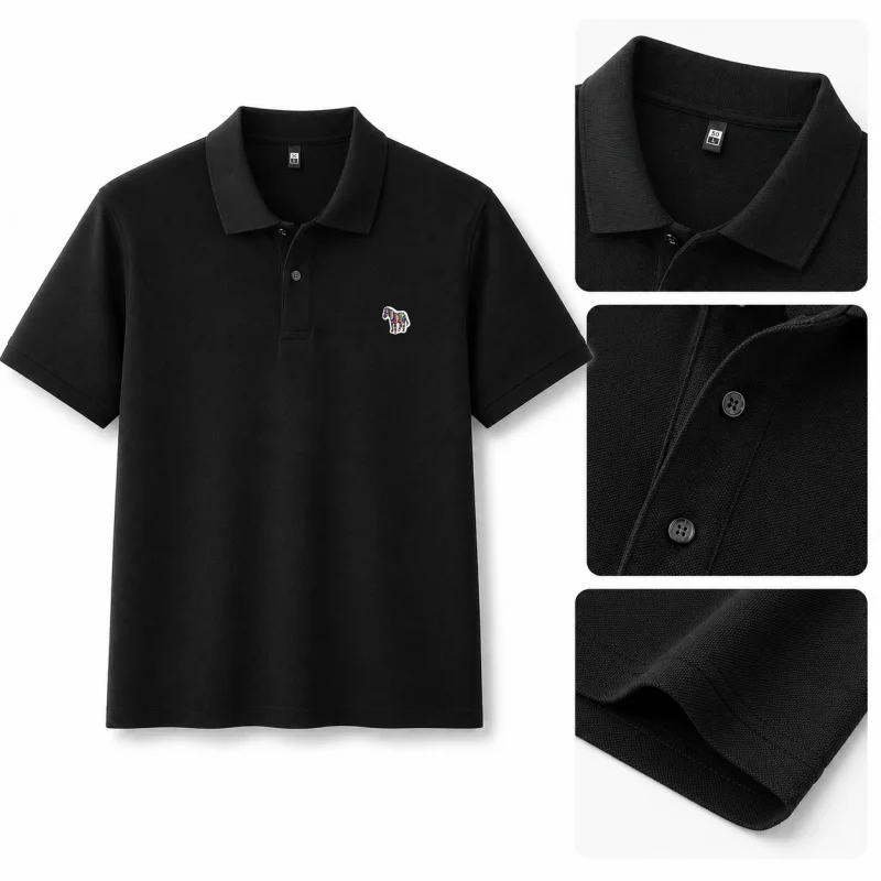 men's summer cotton100% polo s - огляд і ціна Polo Shirt Pique