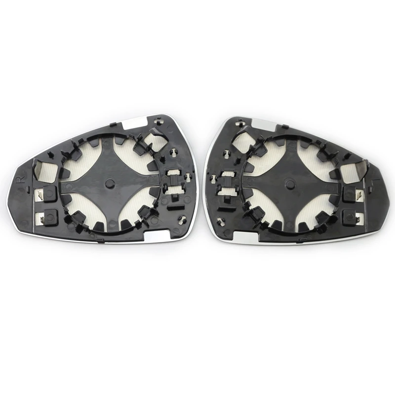 2Pcs For - A3 S3 2014-2020 Wing Door Mirror Glass Heated 8V0857535D 8V0857536D