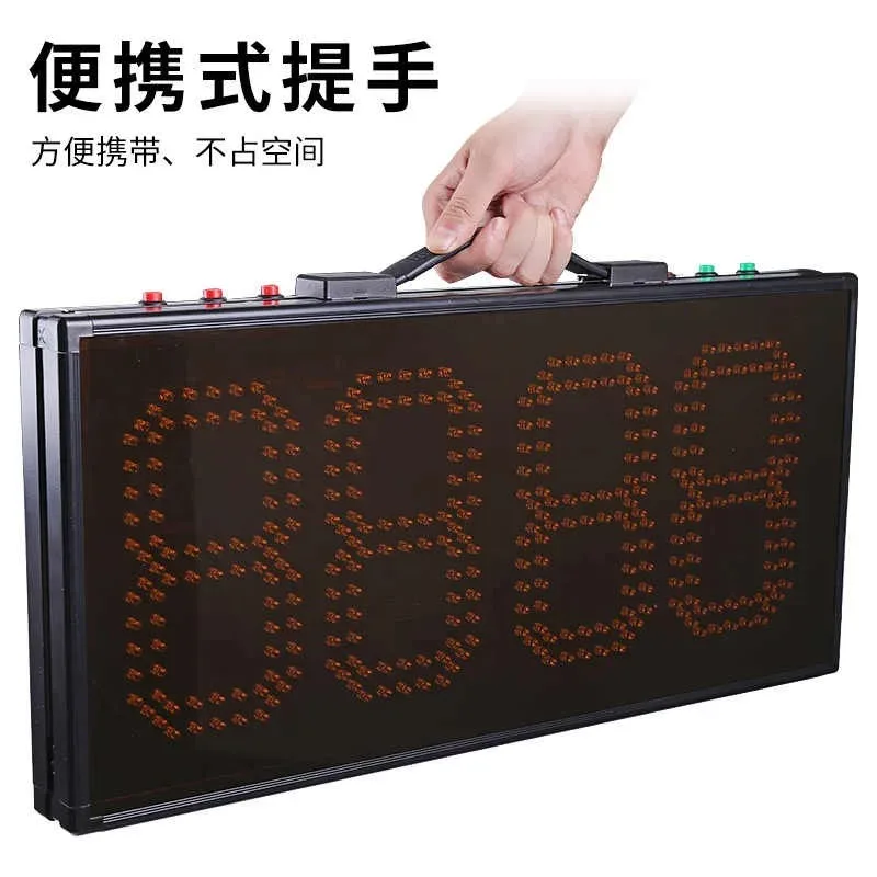 Football Referee Substitution Board Injury Time Display Electronic Boards Change Player Soccer for Battery Sports Equipment