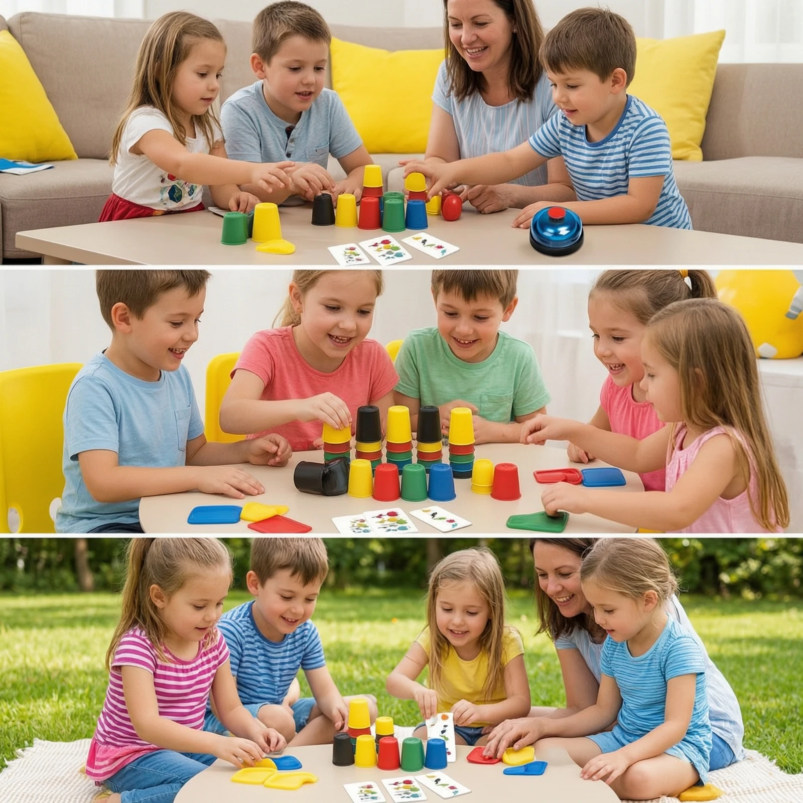 Childrens Game Screenscreenless Family Game Interactive Easy to Learn for Children, Indoors, Parties