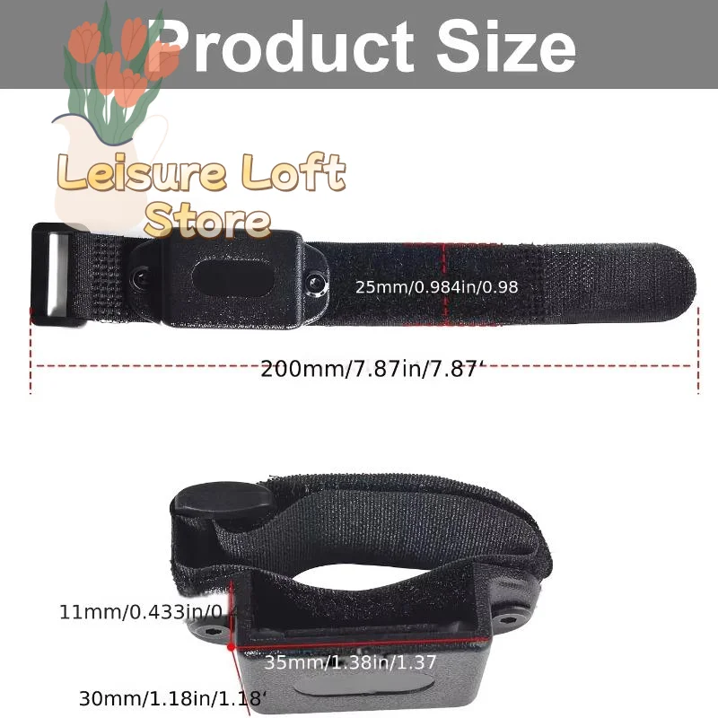 Walkie Talkie Quick Release Bracket Adjustable Easy to Operate Radio Holder for Backpack Camping Hiking Travel