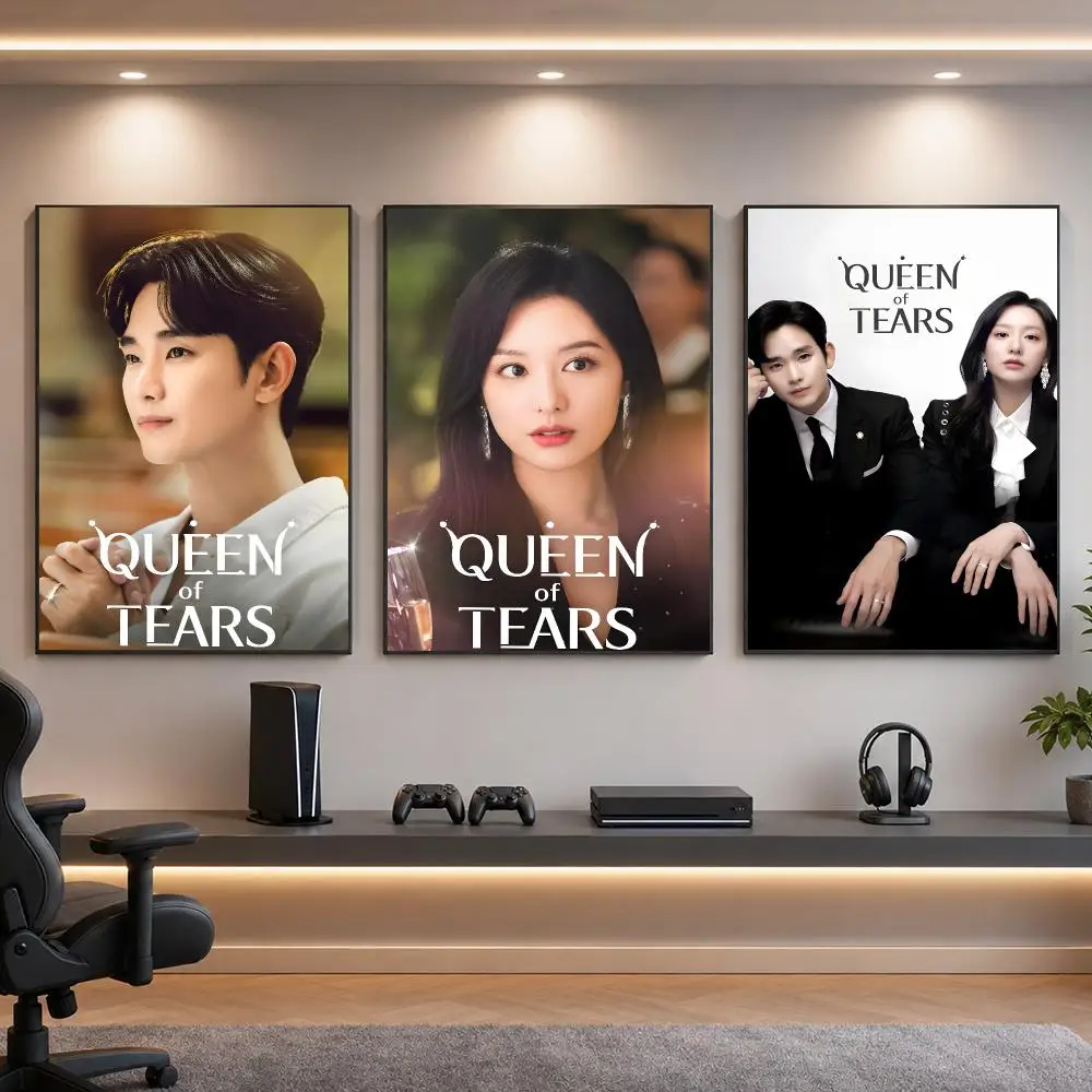 Series Q-Queen of Tears Poster HD Removable Wall Art Gift Bedroom Lounge Dorm Office Gaming Cafe Bars