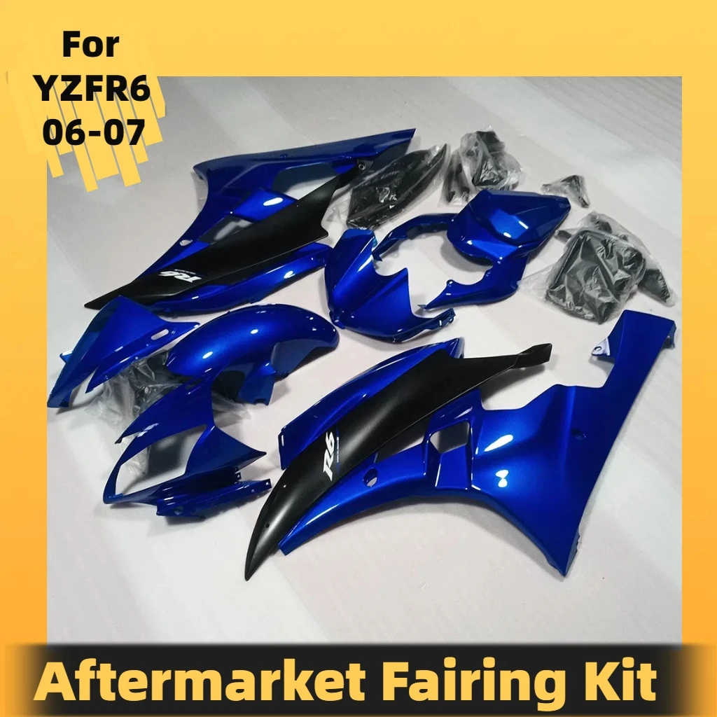 

ABS Fairng Set for Yamaha YZF R6 2006 2007 Aftermarket Motorcycle Fairings Injection Bodywork Kit Complete Parts R 6 06 07