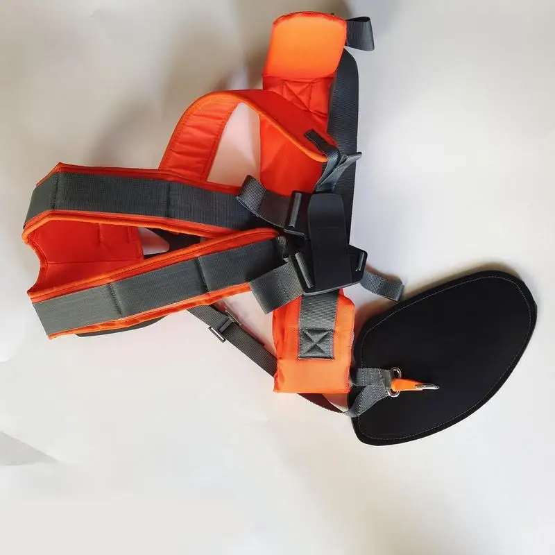 Trimmer Shoulder Strap Lawn Mower Trimmer Strap Breathable Harness Attachments Humanized Design For Brush Cutter Or Gardenning