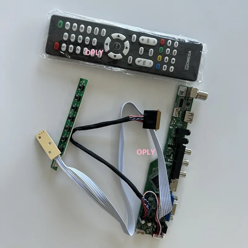 

TV Controller board kit for LG LP156WH2 LP156WH2-TLA1 LP156WH2-TLAA 1366x768 15.6" HDMI-compatible RF USB AV VGA LED Screen