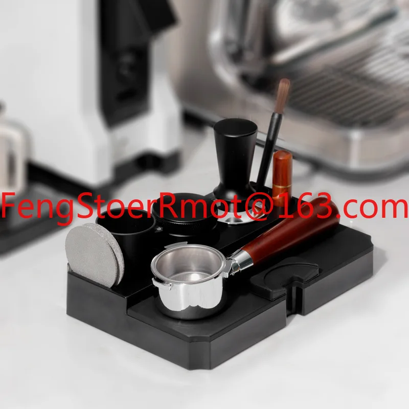 Storage rack, handle filling seat, multi-functional handle bracket, coffee powder press