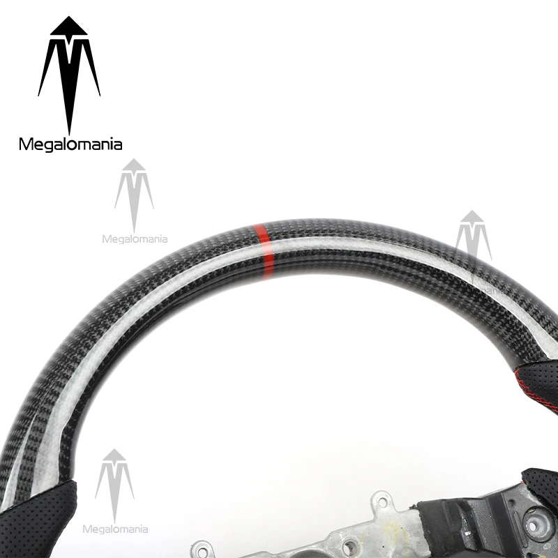 Fit For Subaru WRX Legacy Forester Impreza Outback Legacy Custom Carbon Fiber Steering Wheel