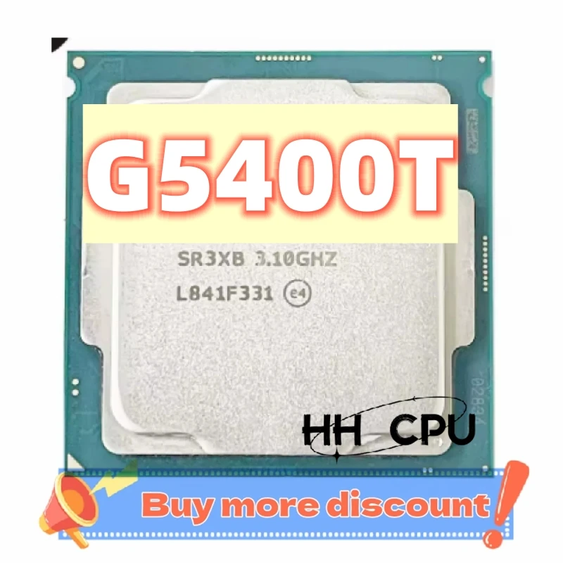 Pentium G5400T 3.1 GHz Dual-Core CPU Processor 4M 35W LGA 1151