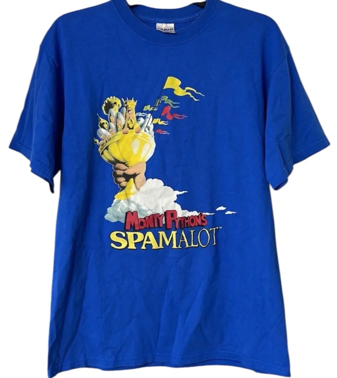 

Футболка Monty Python Spamalot, размер XL, Бродвей, музыкальная комедия, забавная винтажная футболка