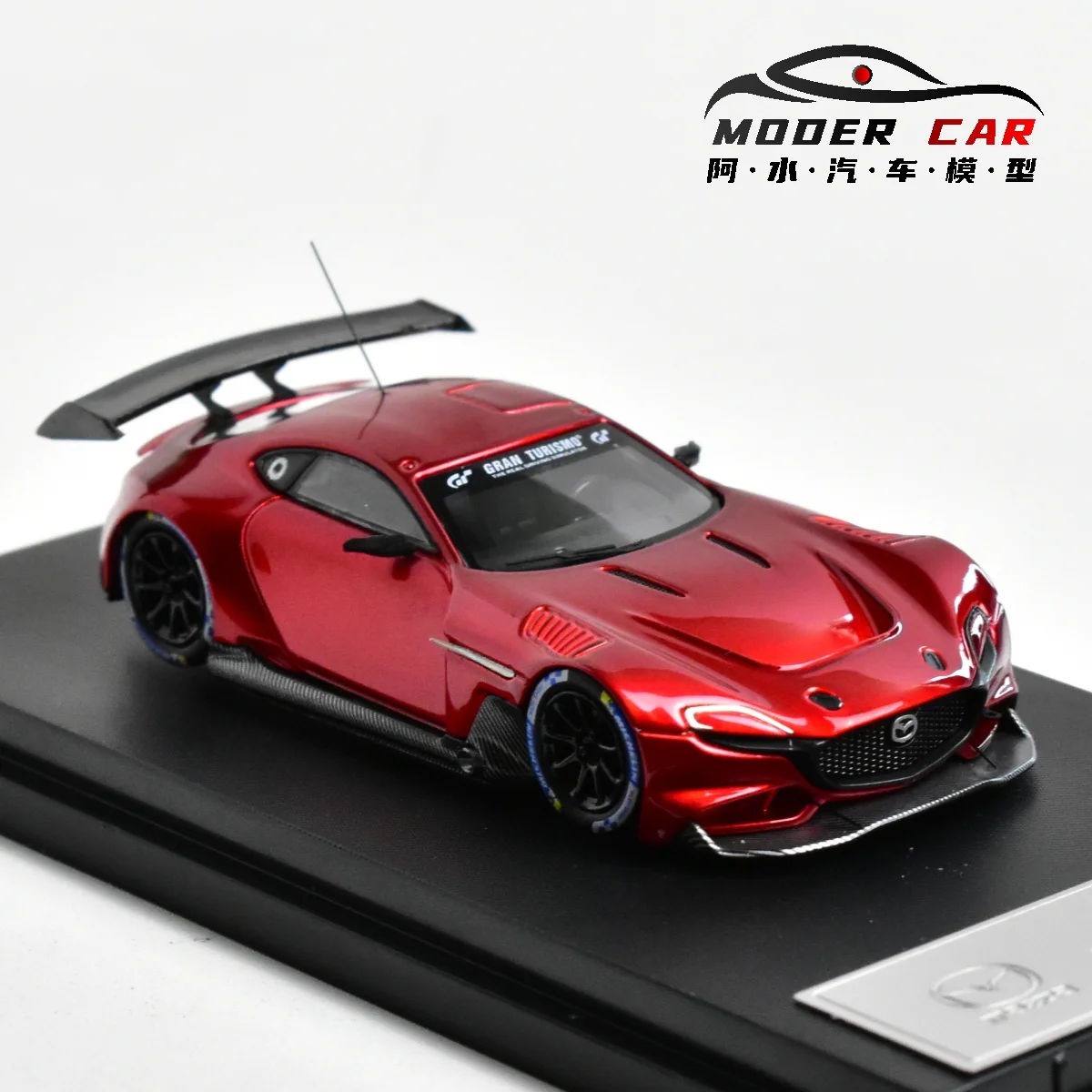 グローリーモデル 1:64 ティーンエイジャーへのギフトマツダ RX ビジョン GT3 ダイキャストモデルカー