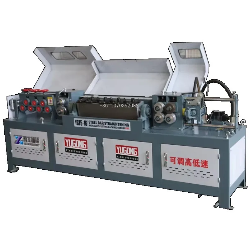 Hot Sales Factory Automatic Wire Cold Roll Straightening and Cutting Machine Automatic Wire Straightening and Cutting Machine