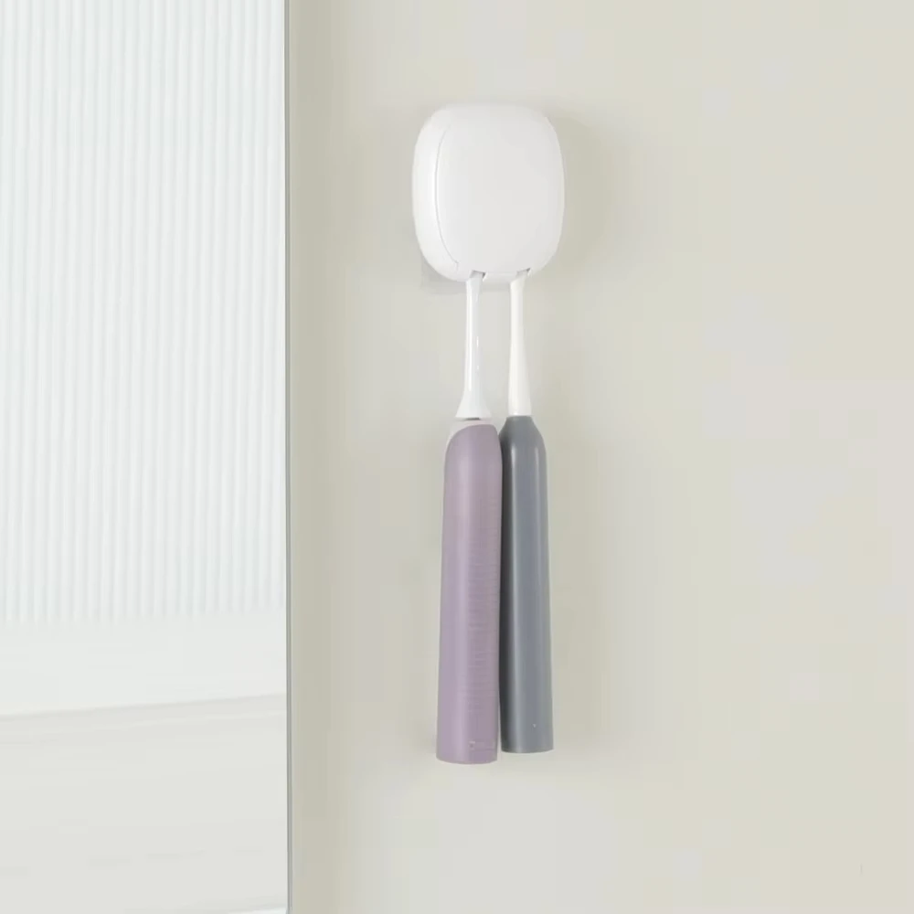 

UV Light Toothbrush Disinfection Machine Wall Mounted Rechargeable Electric Toothbrush Cleaner Bathroom Supplies
