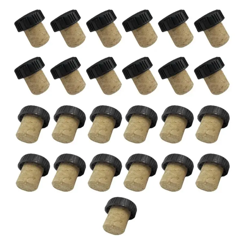 AEE6-Bar Wine Stopper Beer Cap Home Kitchen T Shaped Cork Plugs For Bottles