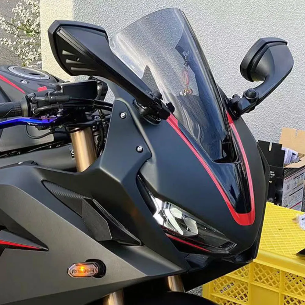 

Universal Racing Motorcycle Sport Bike RearView Mirror Fit for Honda CBR 600RR 900RR 1000RR VFR800 1200 VTR1000 CBR650F NSR250