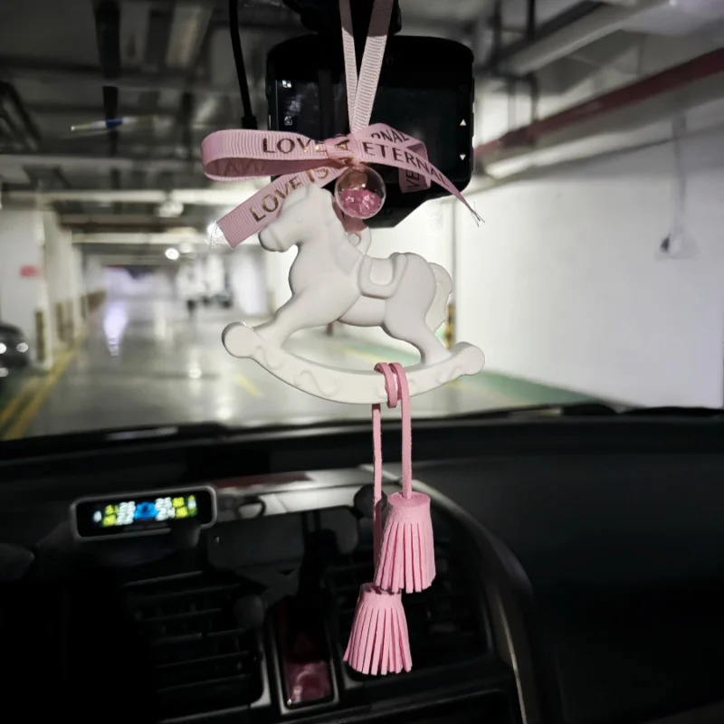 1pcLittle Pony Car Air Freshener Hanging Decoration Bathroom Bedroom Wardrobe Aromatherapy Plaster Pendant Diffuser Stone Hangin