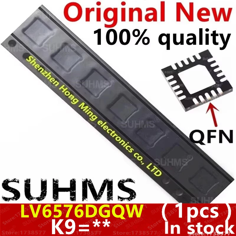(1piece)100% New LV6576DGQW LV6576D LV6576 K9=5J K9=5M K9= QFN-20