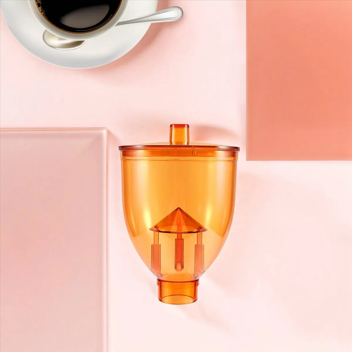 قادوس جزء مطحنة القهوة T33C لآلة N600، وظيفة منع القفز، القهوة، سلة حبوب القهوة المطحنة، أ #5