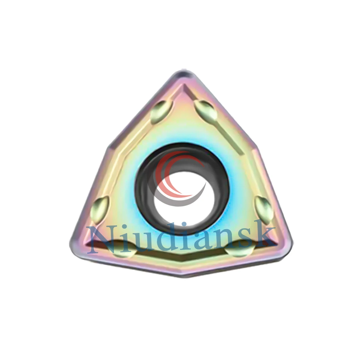 

WCMT030208/040208/050308/06T308/080412-SF High Quality CNC Hardened Colorful Peach Shaped Cutting U Drill Insert Quenched SSteel