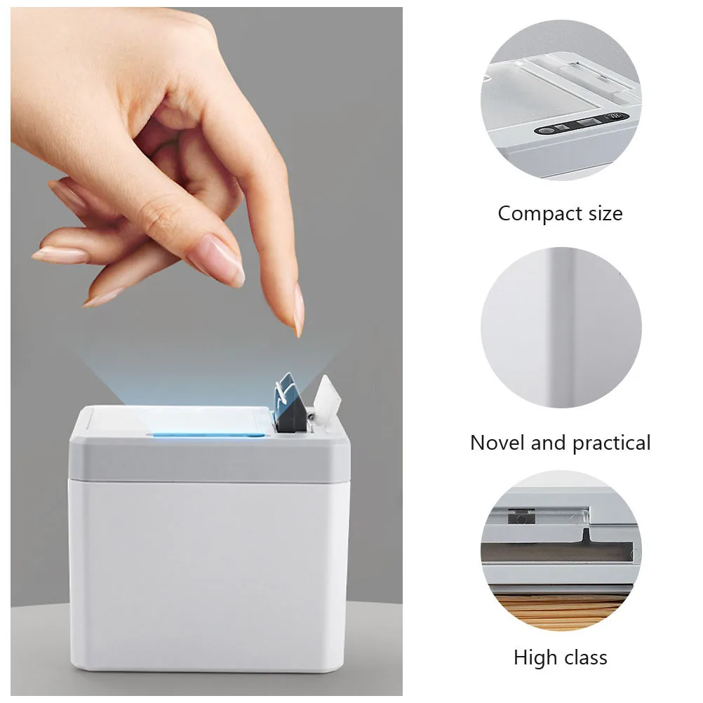 

Automatic Toothpick Box ABS Material Infrared Sensing Home Hotel Dispenser Storage Case Holder Practical Design Kitchen Bar
