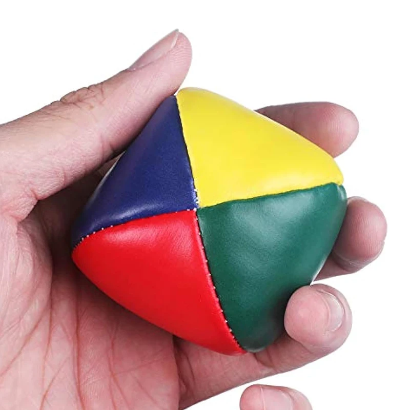 3 Stück einfache Jonglierbälle für Anfänger, Kinder, Erwachsene, Partygeschenke, sensorisches Fidget-Spielzeug, Stressabbau-Spielzeug, ADHS, Autismus, Angsttherapie