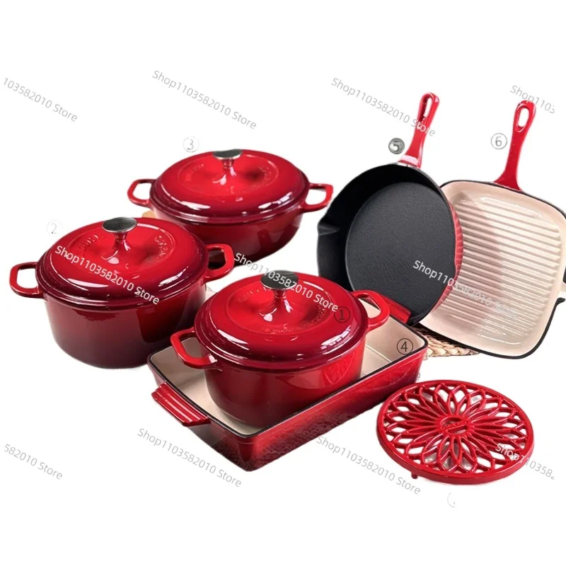 Adecuado para fundas de ollas de hierro fundido esmaltado.