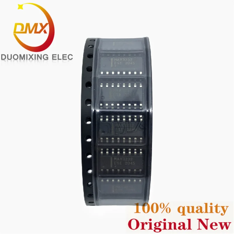 

10PCS-100PCS MAX3232 MAX3232ESE MAX3232ESE + MAX3232ESE +T SOIC-16 Transceiver Driver/Receiver: 2/2 Data Rate: 250Kbps