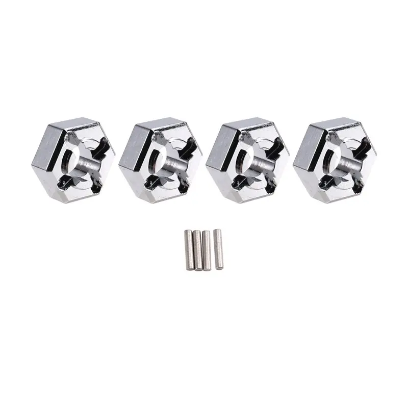 

For MJX 1/14 RC Car Upgrade 12Mm Binder Kit 14301/14302 14303 14304 Silver Accessories