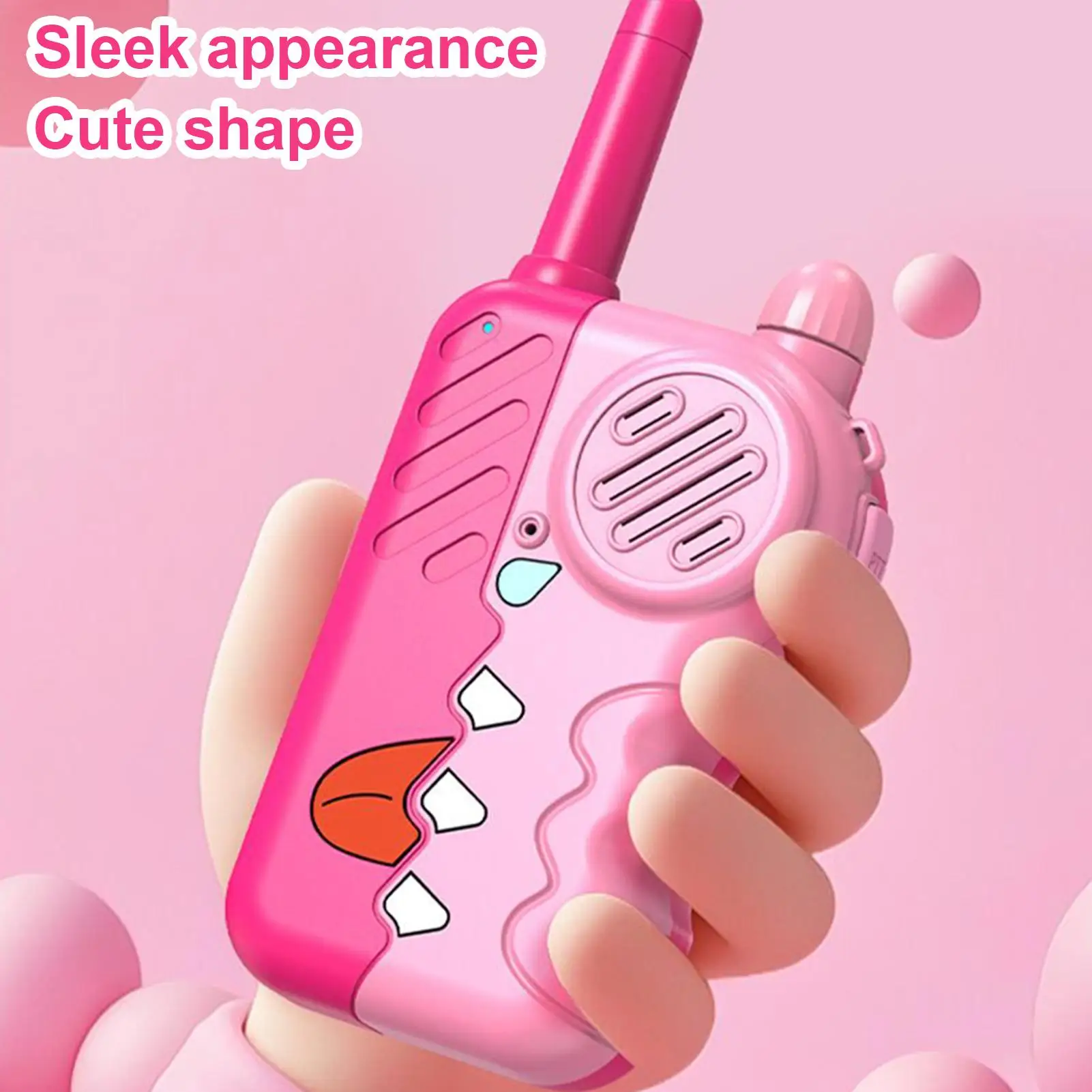 Walkie-talkies Leuk draadloos interactief met zaklamp Walkie-talkie voor kinderen Educatief speelgoed voor binnen en buiten, thuispark