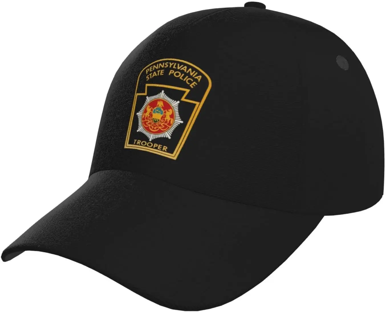 

Pennsylvania State Police Trucker Hat для мужчин Бейсбольная кепка Snapback с американским флагом унисекс