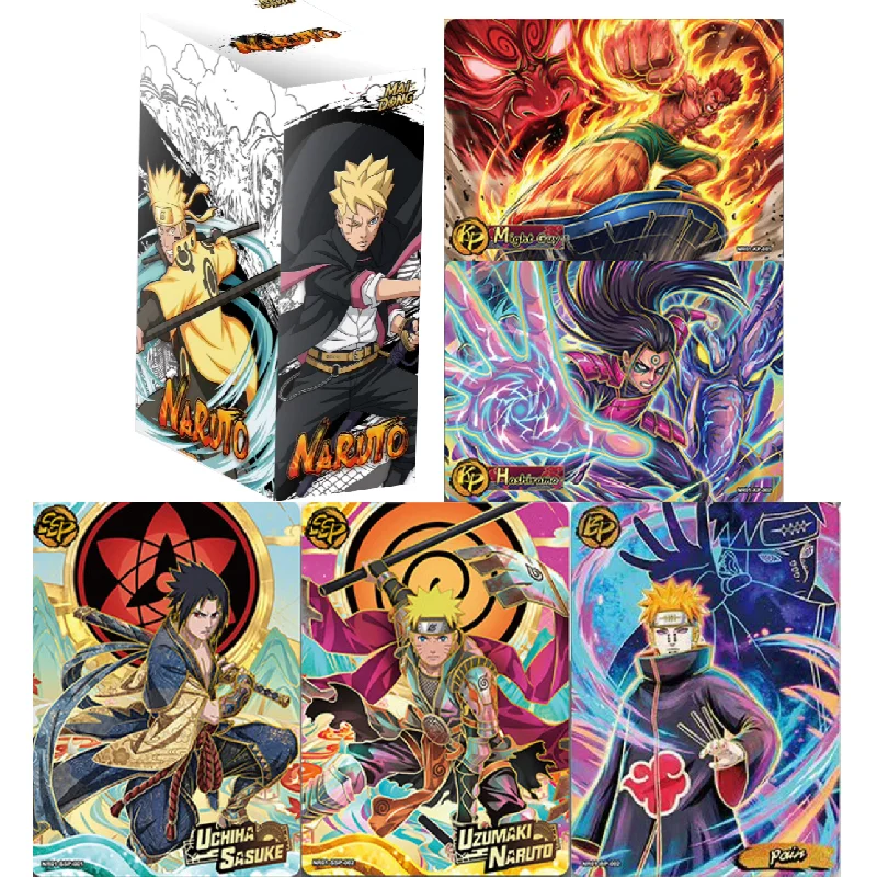 Englische Version Naruto Sammelkarten Shippuden & Boruto Serie Naruto Anime Merchandise Karten Anime Sammlerstücke Geschenke