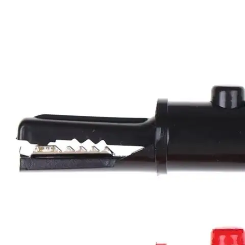 

2Pcs Push Button Type Full Protective Alligator Clip For Professional Multimeter