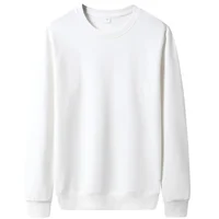 Men's Fashionable Thin Solid Color Pullover Hoodie for Autumn Casual Street Style Ideal Wear 2