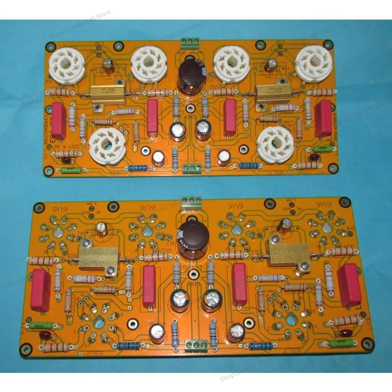 For 6V6 10W Super Linear Push-pull Ball Machine PCB Board Stereo LG183