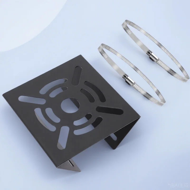 

1Set Security Camera Universal Mounting Bracket for Pole Mount - Multiple Holes Design Heavy Duty Steel Anti-Corrosion Camera