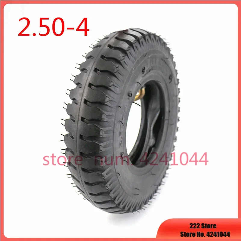 2.50-4 tire 250-4''  2.80/2.50-4 tyre & inner tube fit for Hand Truck / Utility Cart elderly mobility scooter electric scoo