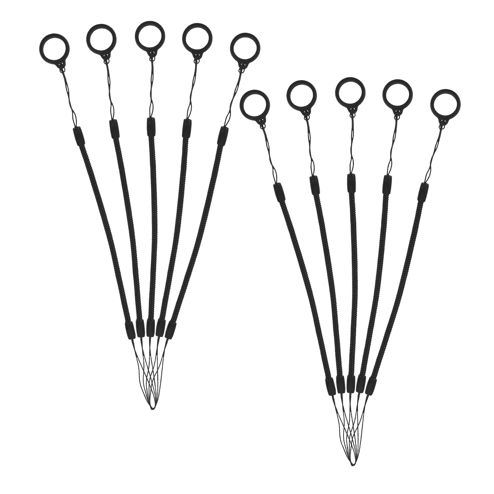 

Touchscreen Pen Lanyard Elastic Stylus Anti Lost Wrist Spring Straps Retractable Rope for Pens Silicone Holder Plastic Tether