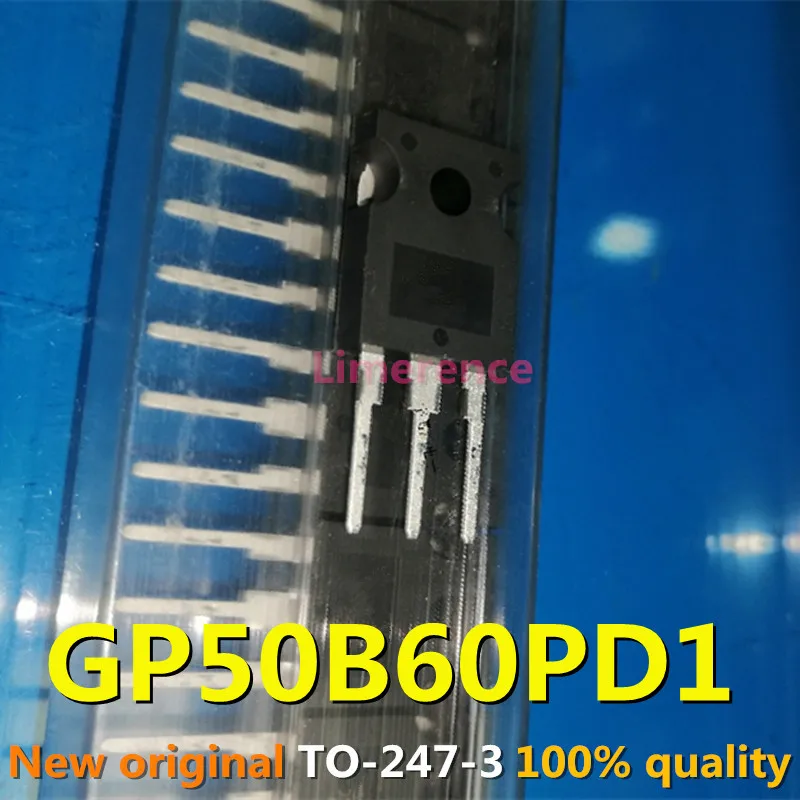 100% original 5PCS GP50B60PD1 TO247 IRGP50B60PD1 GP50B60PD TO-247 New and Original IC Chipset-