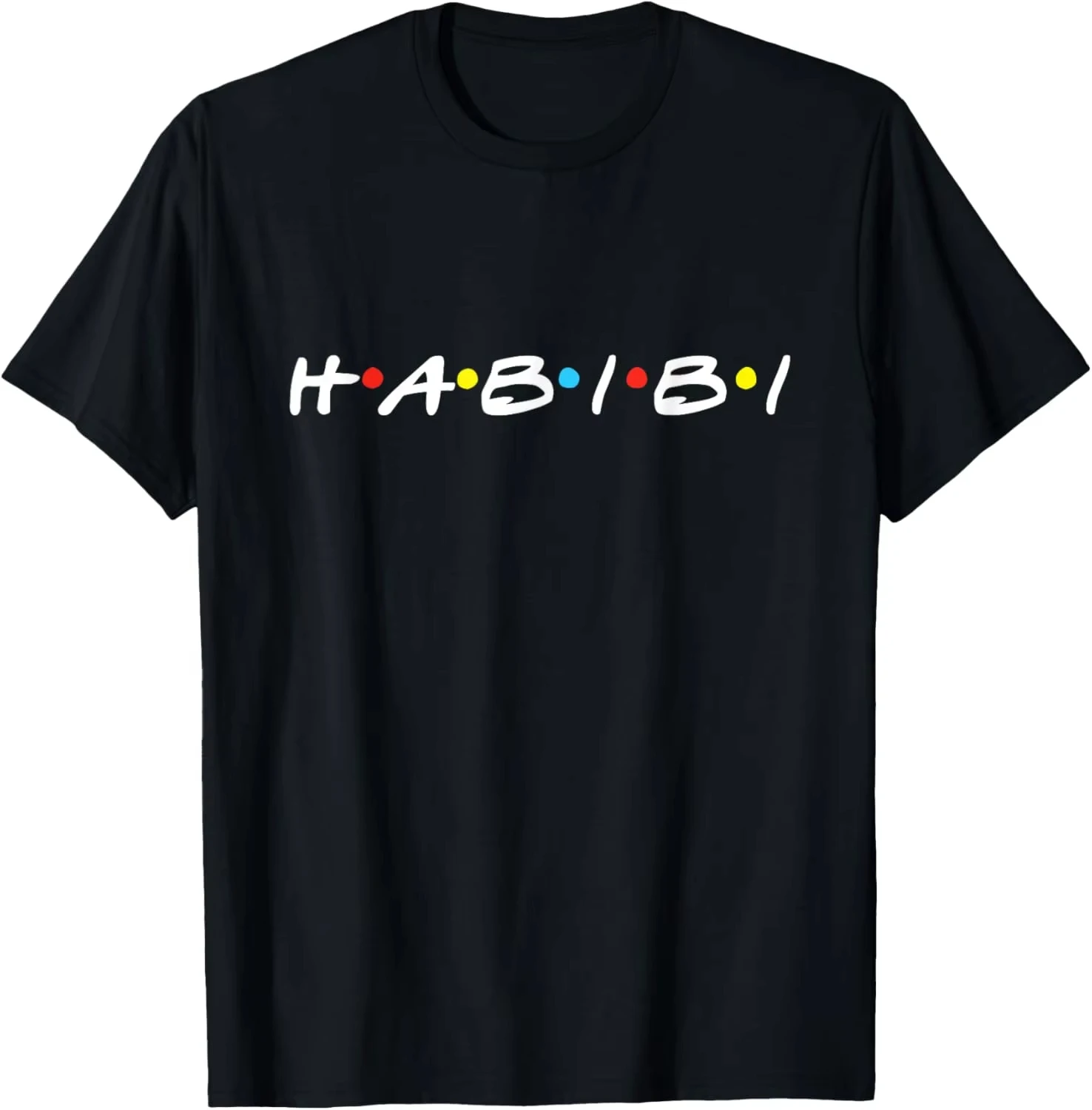 Habibi Funny Arabic Halal Meme Iconic Saying for Arab Friend T-Shirt Unisex Summer Streetwear Tops Casual Camiseta