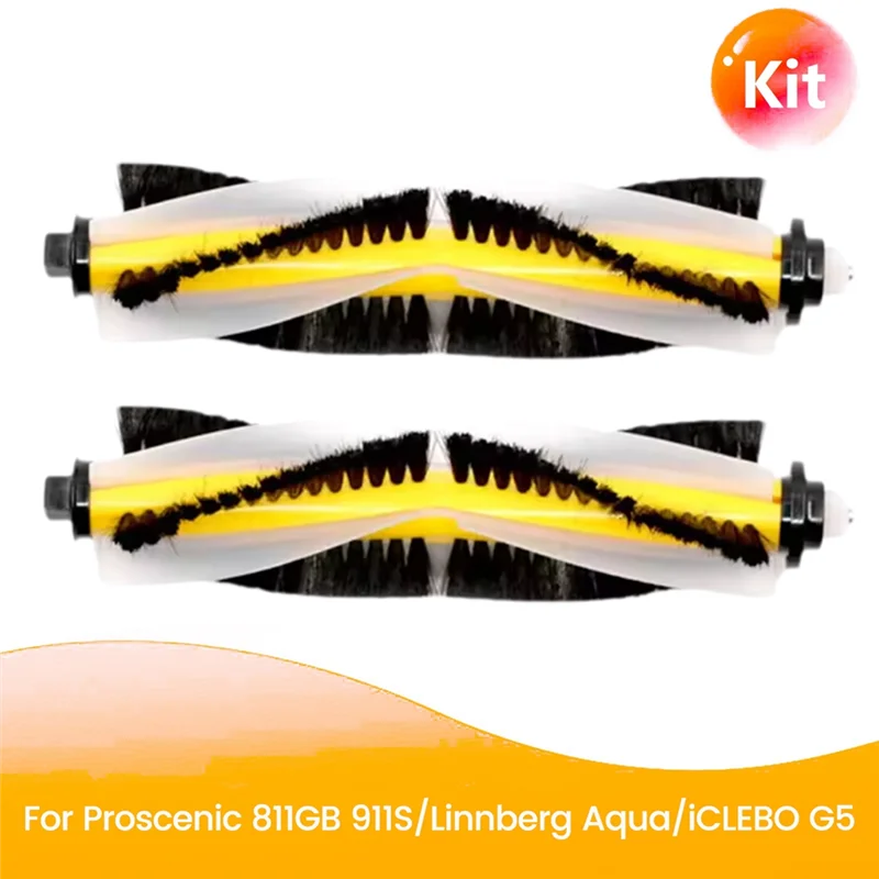 

B88B-основная щетка для Proscenic 811GB 911S Linnberg Aqua ICLEBO G5, запасные части для пылесоса, эффективные аксессуары для чистки