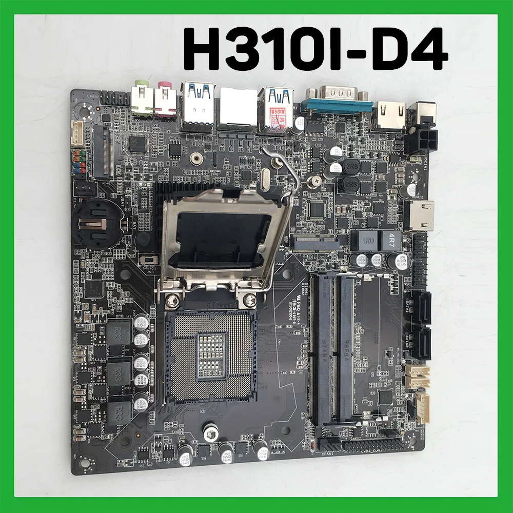For JW H310I-D4 PC Motherboard DDR4 USB 3.0 HDMI M.2 LGA 1151 Mainboard