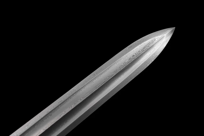 101.5 سنتيمتر العشب التنين هان السيف القرون الوسطى معركة إعداد كاتانا كامل تانغ دمشق الصلب حافة قطع النينجا الكونغ فو القتالية Ar #5