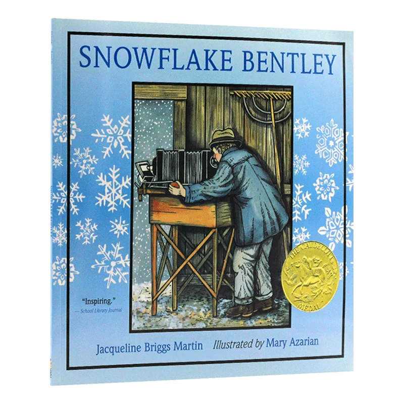

Snowflake Bentley, Children's books aged 3 4 5 6, English picture book, 9780547248295