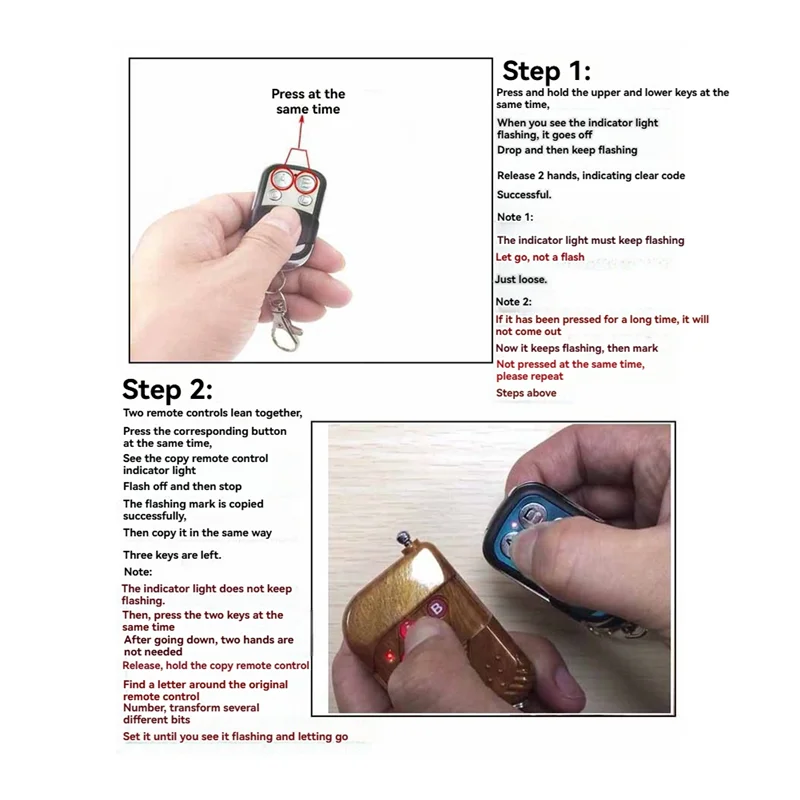 M16K-For ROGER H80 TX22 Remote Control For Garage Doors And Barriers For TX54R, TX52R, 433.92Mhz Gate Command
